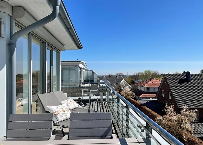 Апартаменты Penthouse Timmendorf Тиммендорфер-Штранд
